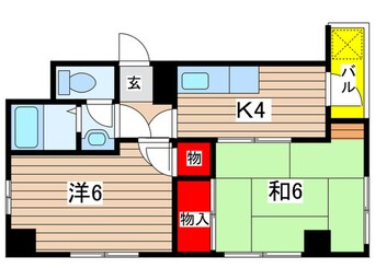 間取図 森下坂田ビル