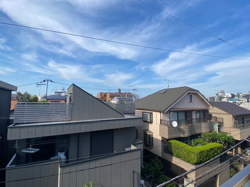 室内からの展望 keep right 南長崎