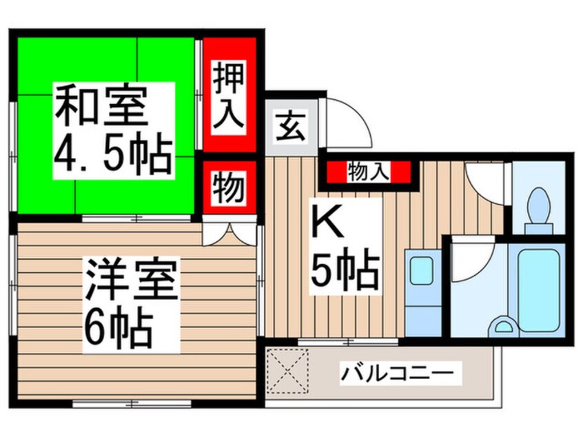 間取図 ニチエイマンション