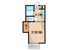 メゾン　山王 1Kの間取り