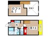 AQUE 1 1Kの間取り