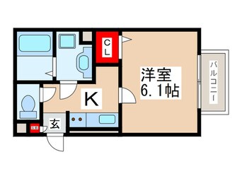 間取図 ソレーユくにたち