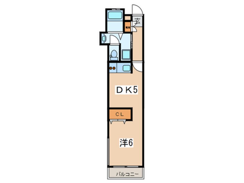 間取図 ライオンズマンション沢渡(304)