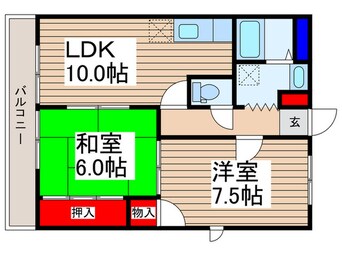 間取図 富士見町ハイツ