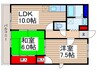 富士見町ハイツ 2LDKの間取り
