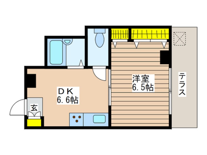 間取図 シティコート八王子