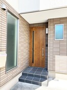 エントランス部分 屋上のある家ＧｒｅｅｎＲｏｏｆ