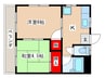 ライトハウスＡ 2Kの間取り