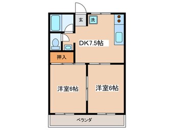 間取図 村井マンション