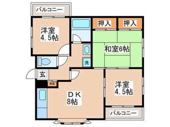 間取図 サニ－マンション第１