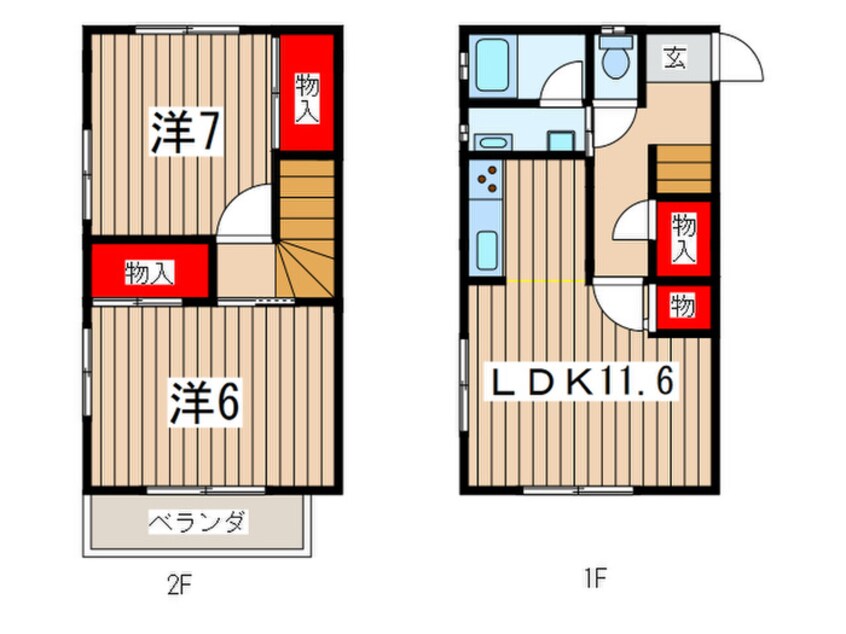 間取図 エステ－トピアマツオカ