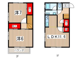 間取図 エステ－トピアマツオカ