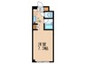 ＣＯＭ　Ｙ．Ｓ 1Kの間取り