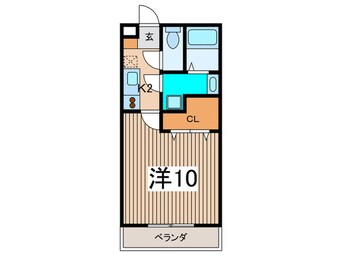 間取図 アム－ル本郷台