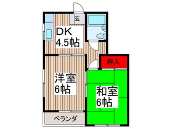 間取図 ホワイトハイツ