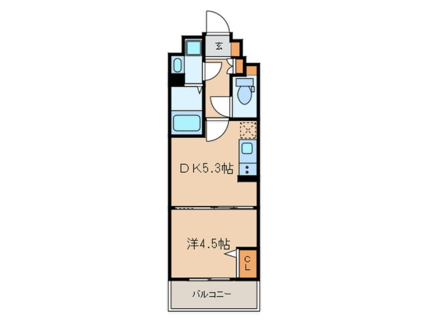 間取図 ルネサンスコート自由が丘