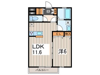 間取図 アムールイルヴィラージュ