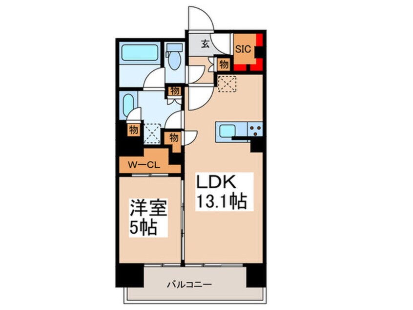 間取図 THE ASAKUSA RESIDENCE(203)