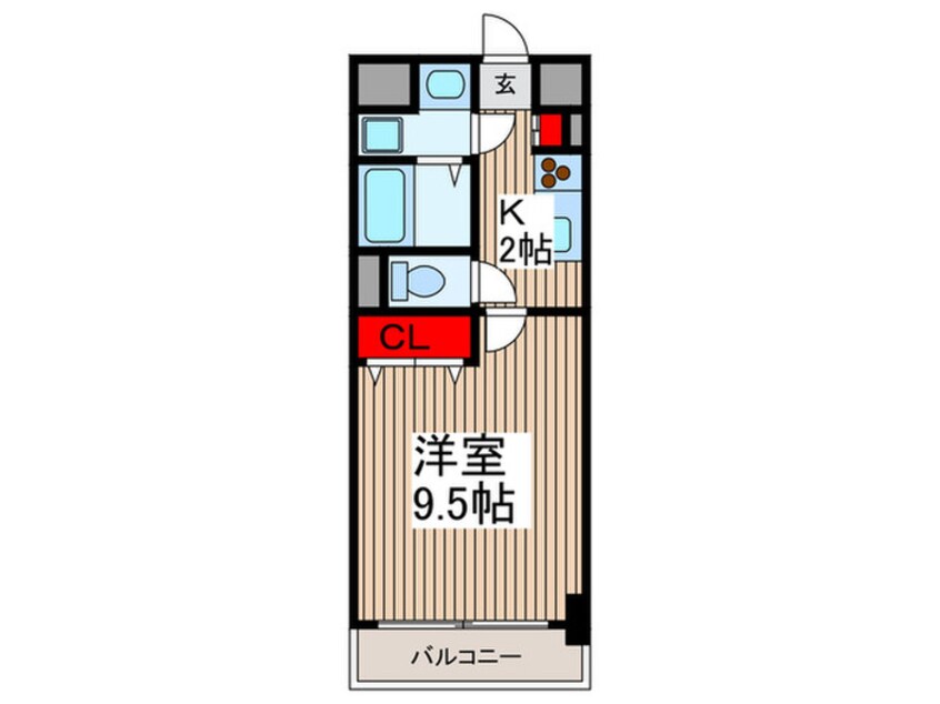 間取図 Ｓａｎｓｅｉ－Ｋ