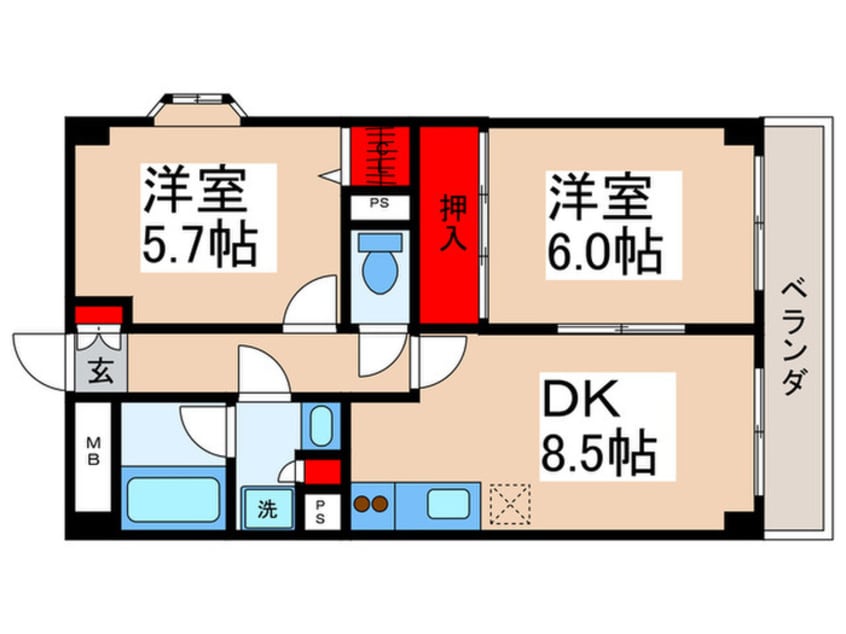 間取図 シティコ－プ源治