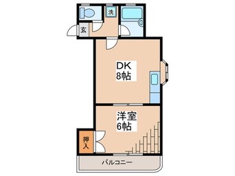 間取図 カーサ・アフェット