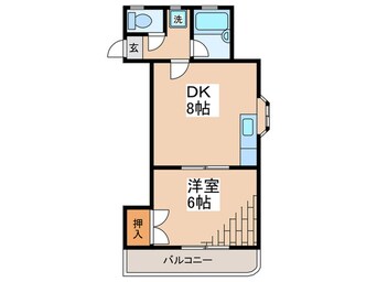 間取図 カーサ・アフェット