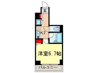 間取図 プライムア－バン西新宿Ⅰ