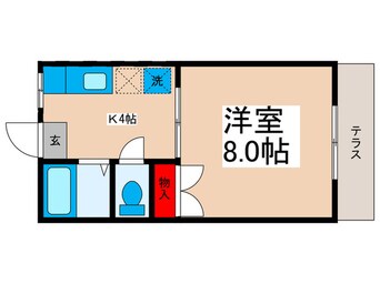 間取図 ブルーベルハイツ