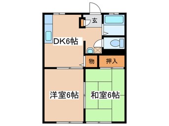 間取図 ベルデＫ