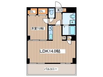 間取図 New　River　Shinjuku