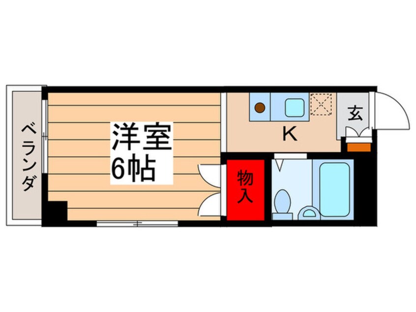 間取図 リ－ドビィレッジ