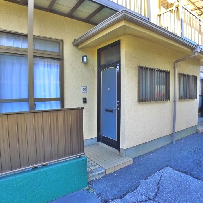 エントランス部分 テラス染谷