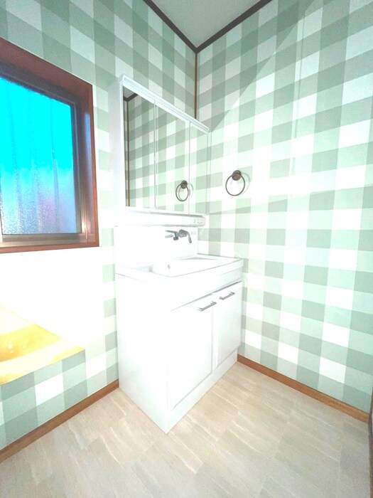 洗面 テラス染谷