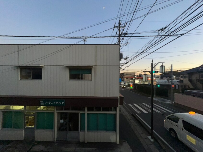 室内からの展望 テラス染谷