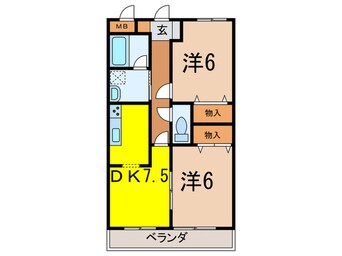 間取図 すずらんマンション