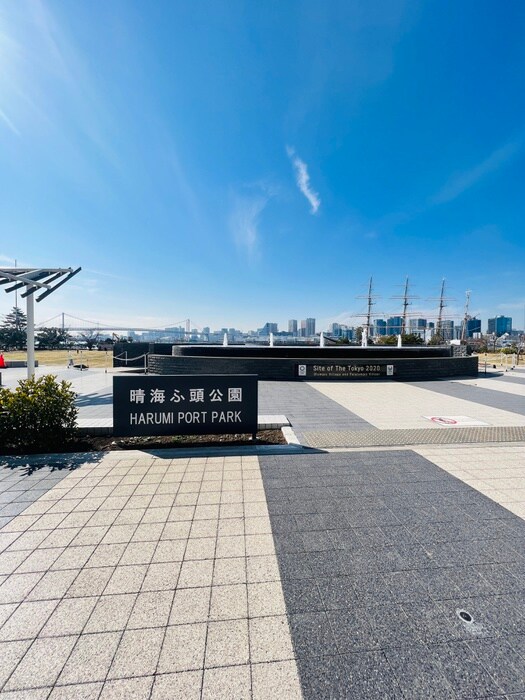 晴海ふ頭公園(公園)まで115m HARUMI FLAG SUN VILLAGE A棟