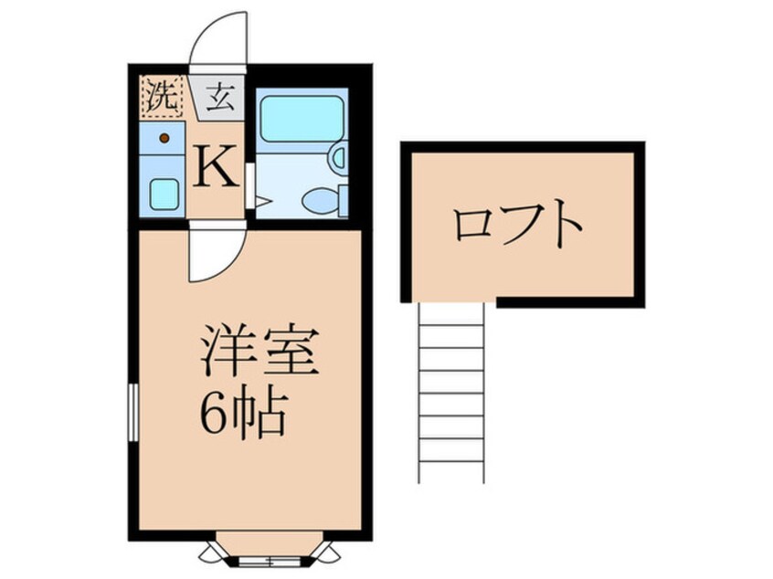 間取図 関口コーポ