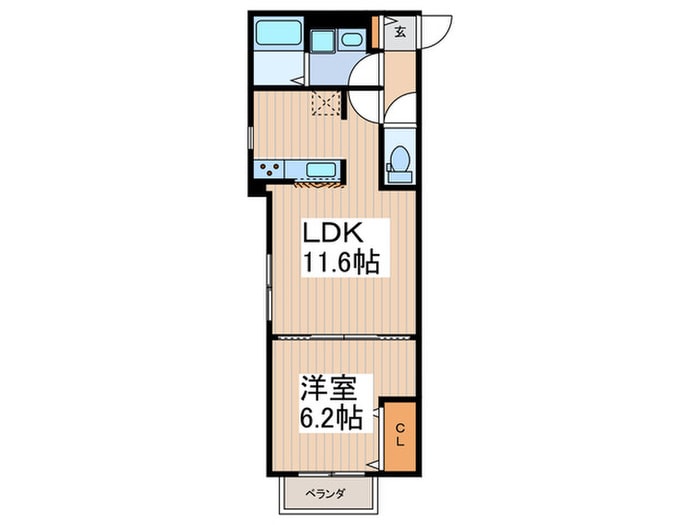 間取り図 アザレア
