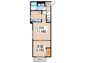 間取図 アザレア