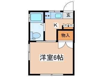 間取図 ハイツカトレア