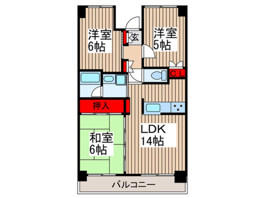 間取図 アーバン・ヴィラ