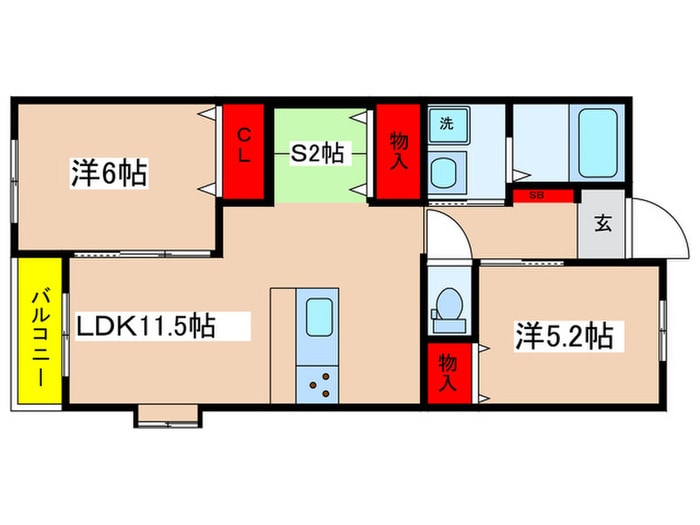 間取り図 ディアテラス
