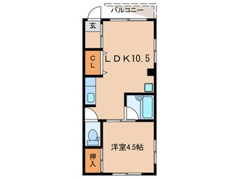 間取図 コーポ木村