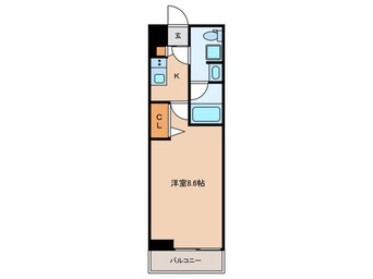 間取図 プレール・ドゥーク中板橋(307)