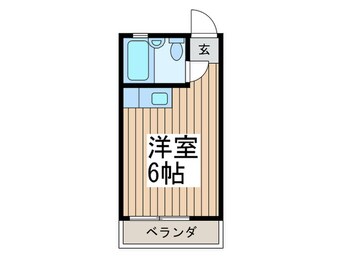 間取図 メゾンまつやま　１号