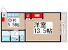 ワコ－スクエア－ハイツ 1DKの間取り