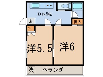 間取図 鈴木ビル