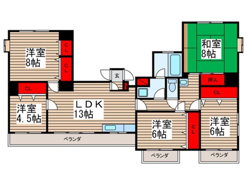 間取図 キャロット柏