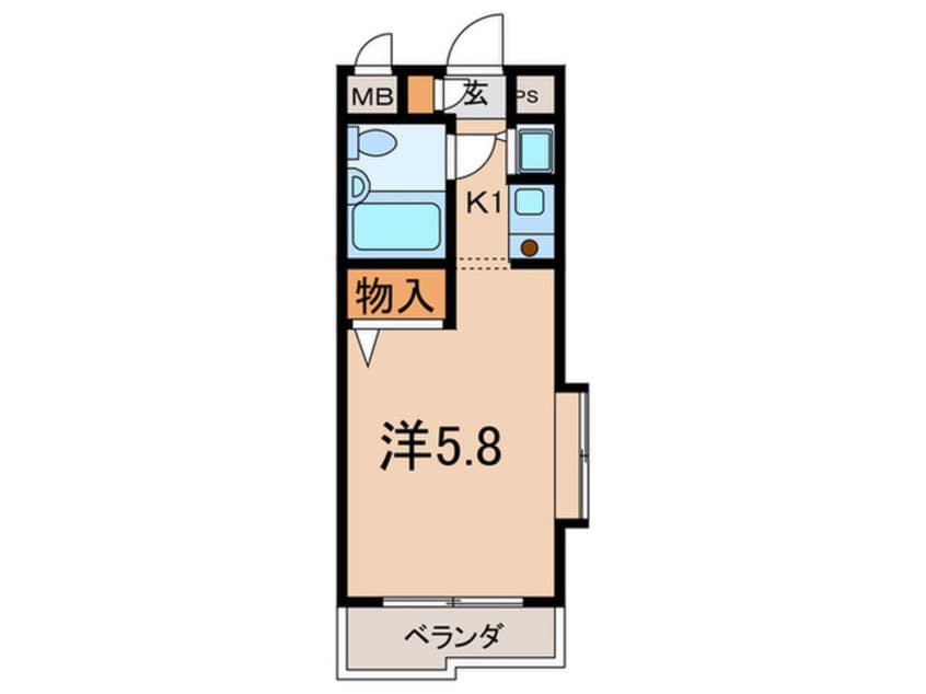 間取図 ジョイフル溝の口
