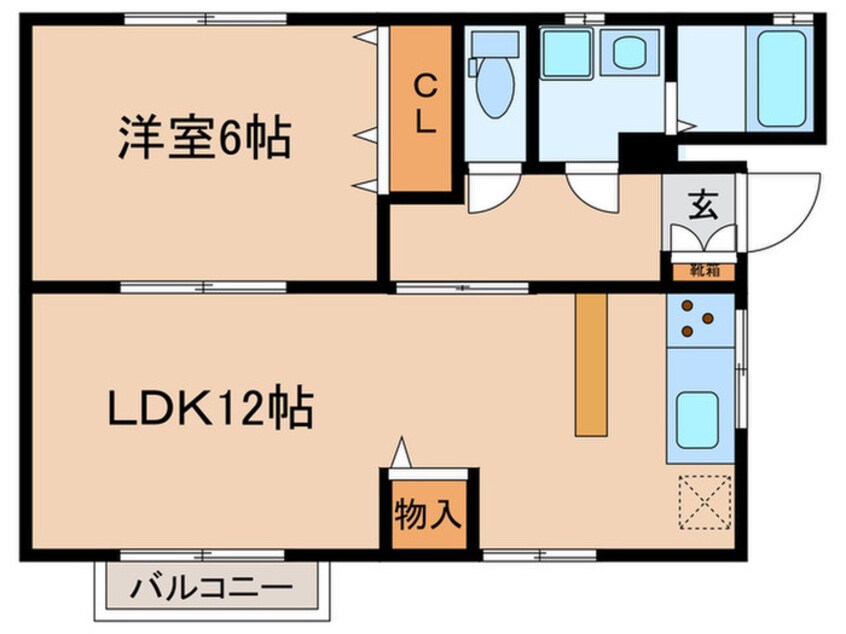 間取図 ホワイトパレス